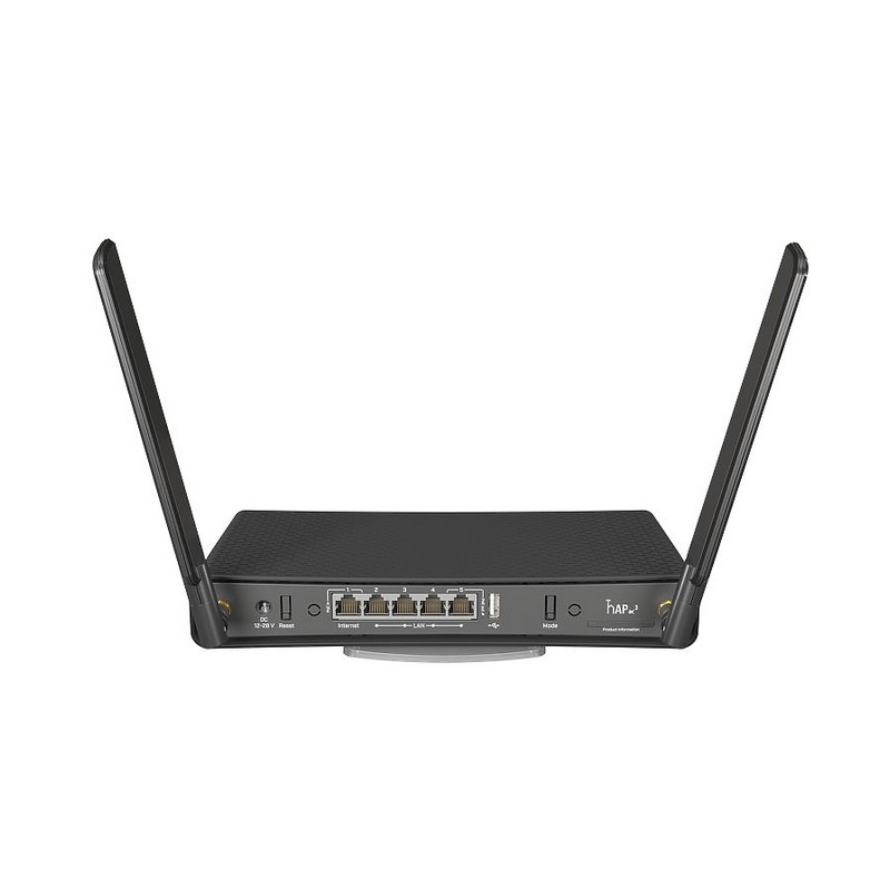 MikroTik, hAP acÂ¶Ã¼,  wireless router with 5 Gigabit Ethernet ports, 256MB RAM,