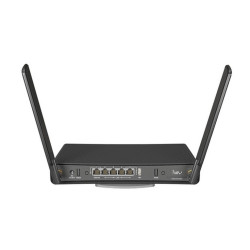 MikroTik, hAP acÂ¶Ã¼,  wireless router with 5 Gigabit Ethernet ports, 256MB RAM,