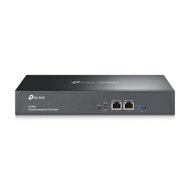 TP-Link - OC300 - Omada Hardware Controller, 2x 10/100/1000 Mbps Ethernet Ports,