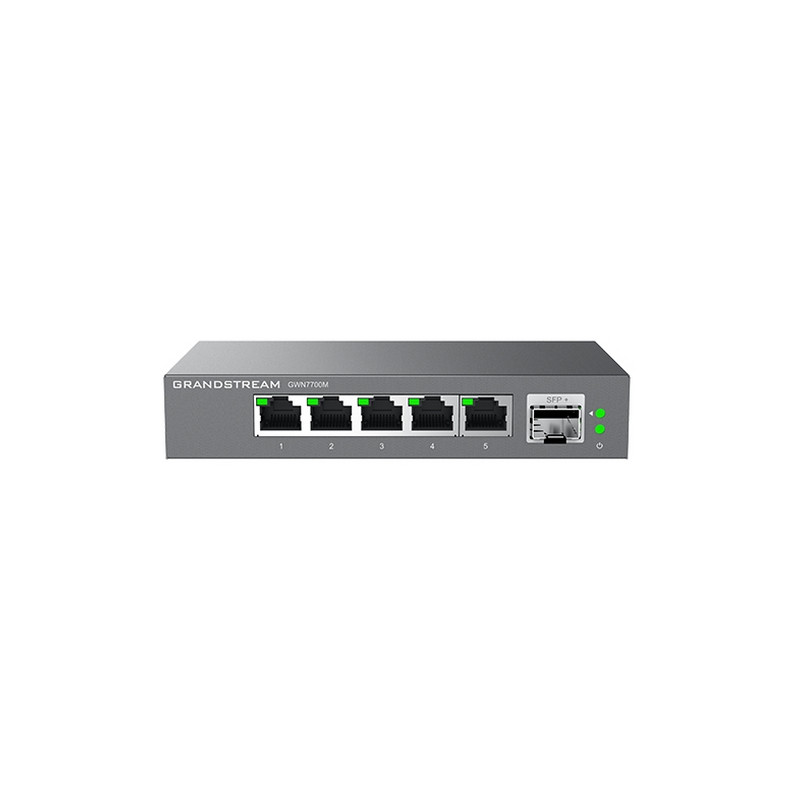 Grandstream GWN7700M - Unmanaged 2.5G Multi-Gigabit Network Switch, 5x 2,5GbE RJ