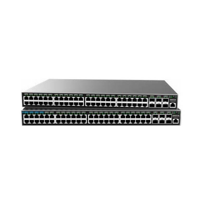 Grandstream GWN7816P - Layer 3 Managed Network Switch, 48x GbE RJ45 PoE 802.3 af