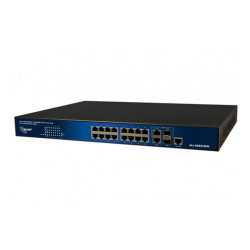 Allnet ALL SG8918PM, Switch full managed 16 porte Gigabit HPoE + 2 porte Combo G