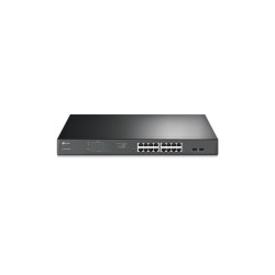 SWITCH 16P GIGABIT POE+ TP-LINK  EASY SMART SWITCH RJ45 POE-2P SFP