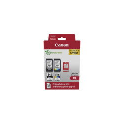 MULTIPACK CANON PG-545XL + CL-546XL + 50FG GP501  X PIXMA MG2555S/TS3450/TS3451/