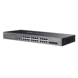 TP-Link - SG5428X - Omada 24-Port Gigabit Stackable Lite L3 Managed Switch with