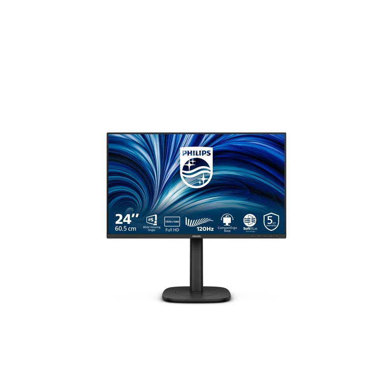 MONITOR PHILIPS LCD IPS LED 120HZ 23.8" WIDE  4MS SOFTBLUE MM FHD 1500:1 BLACK V