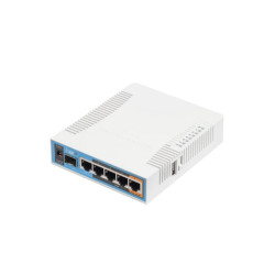 MikroTik, hAP ac,  hAP ac with 720MHz CPU, 128MB RAM, 5x Gigabit LAN, built, in