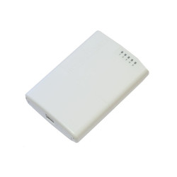 MikroTik, PowerBox,  RB750P, PBr2 PowerBox 64MB RAM, 5xLAN (four  with PoE, OUT)