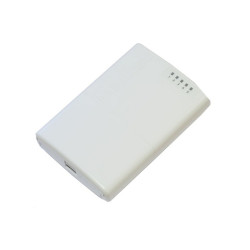 MikroTik, PowerBox,  RB750P, PBr2 PowerBox 64MB RAM, 5xLAN (four  with PoE, OUT)