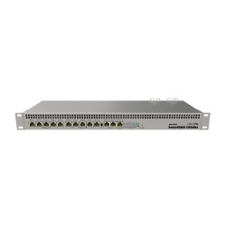MikroTik, RB1100AHx4 Dude Edition,  RB1100AHx4 Powerful 1U rackmount router with
