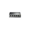 SWITCH 5P LAN GIGABIT TP-LINK  DESKTOP 4P POE  -GARANZIA A VITA