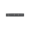 SWITCH 24P LAN GIGABIT ZYXEL  V3 SWITCH WEB MANAGED 24P GIGA SENZA VENTOLE- IPV6