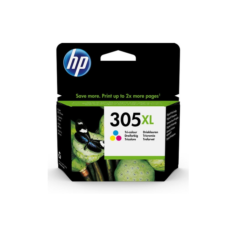 CARTUCCIA HP 305XL  TRICROMIA 200PG MVS