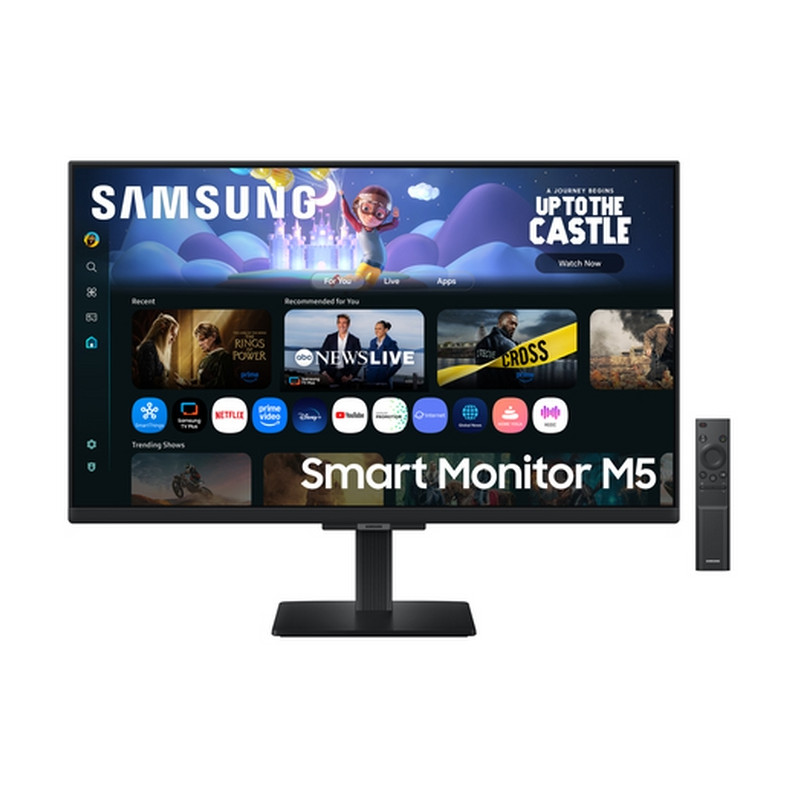 MONITOR SMART SAMSUNG LCD IPS 27" WIDE S27FM500 5MS MM FHD BLACK 2XHDMI HUB USB