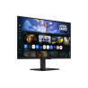 MONITOR SMART SAMSUNG LCD IPS 27" WIDE S27FM500 5MS MM FHD BLACK 2XHDMI HUB USB