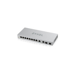SWITCH 8P GIGABIT+2P 2.5GBE+2P SFP+ 10GBE ZYXEL  UNMANAGED PLUS -DESIGN NO VENTO