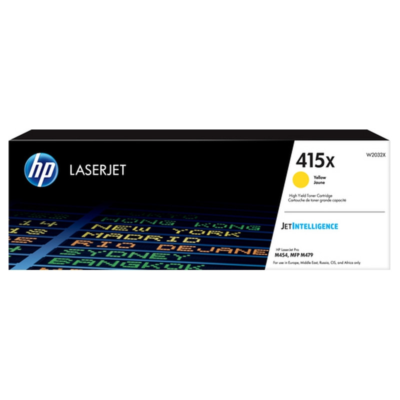 TONER HP 415X  GIALLO 6.000PG LASERJET