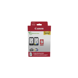 MULTIPACK CANON PG-545 + CL-546  X PIXMA MG2555S/TS3450/TS3451/TR4650/TR4651
