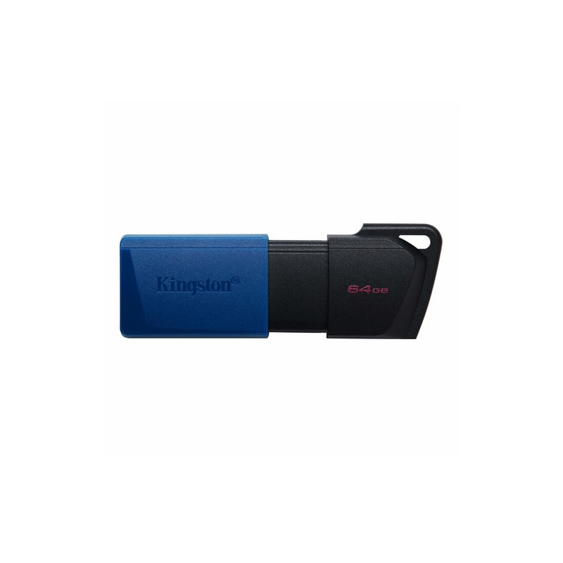 FLASH DRIVE USB3.2  64GB KINGSTON  EXODIAM NERO+BLU