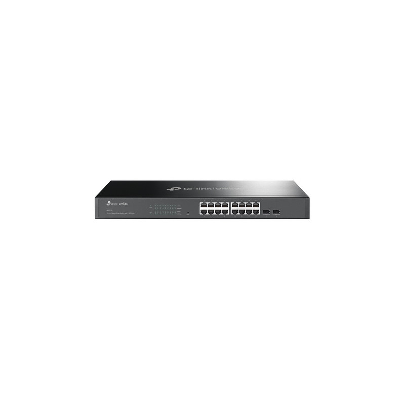 SWITCH 16P LAN GIGABIT TP-LINK  SMART 16P GIGA RJ450+ 2P GIGABIT SFP SLOTS - GAR