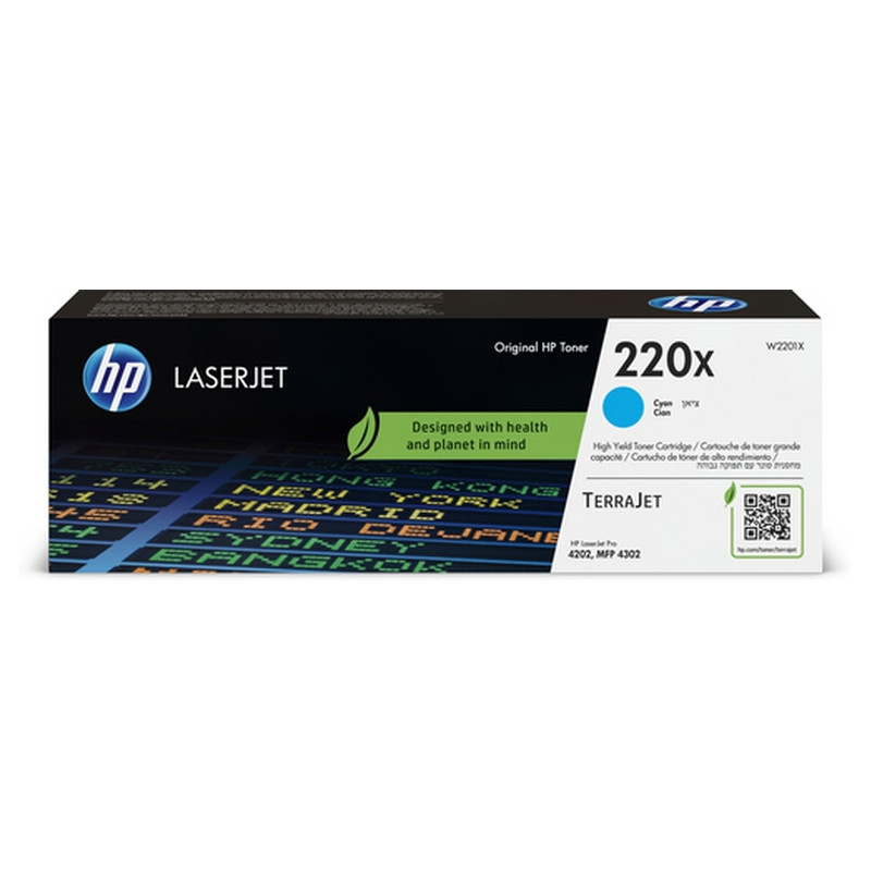 TONER HP 220X  CIANO 5.500PG LASERJET