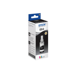 FLACONE EPSON T6641  NERO 70ML PER ECOTANK ET-2500/ET-2550/ET-2600/ET-2650/4500/
