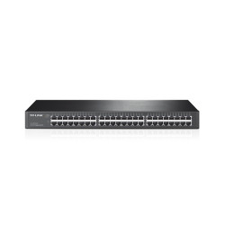 SWITCH 48P LAN GIGA TP-LINK  METAL CASE RACKMOUNT 19" 1U - GARANZIA 3 ANNI