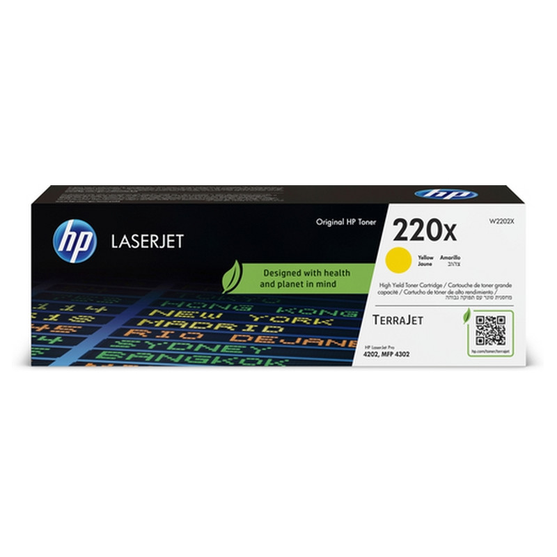 TONER HP 220X  GIALLO 5.500PG LASERJET