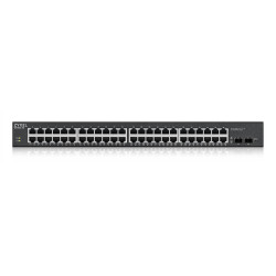 SWITCH ZYXEL  48P GIGA -24P POE EROG.FINO 170W + 2P SFP GIGABIT, IPV6,VLAN,  RAC