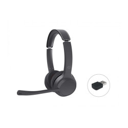 CUFFIE+MICROFONO CONCEPTRONIC  CON ADATTATORE AUDIO BLUETOOTH NERE BLUETOOTH - D