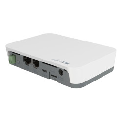 MikroTik, KNOT, IoT Gateway. 2.4 GHz wireless, Bluetooth, 2x 100 Mbps Ethernet p