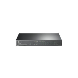 SWITCH 10P GIGABIT CON 8P POE+ TP-LINK  EASY SMART 2P NON POE 1 SLOT SFP