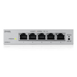 SWITCH 5P LAN GIGABIT ZYXEL    SMART MANAGED -EASY MANAGEMENT PER VLAN, QOS - DE