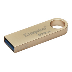 FLASH DRIVE USB3.2 512GB KINGSTON  ULTRA SLIM METAL CASE GOLD READ:220MB/S