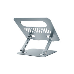SUPPORTO PIEGHEVOLE X NOTEBOOK  CONCEPTRONIC  ALTEZZA REGOLABILE - ALLUMINIO