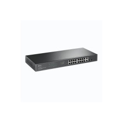 SWITCH 16P GIGABIT POE+ RJ45 TP-LINK  2P GIGABIT NON POE RJ45-2 SLOT GIGABIT COM