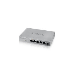 SWITCH 5P 2.5GBE ZYXEL   UNMANAGED 1P 10GBE SFP+ DESKTOP
