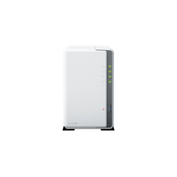 NAS SYNOLOGY  X 2HD 3.5"/2.5" SATA2/3-NO HD-4-CORE -DDR4 1GB-1P GIGA-2P USB3.2-S