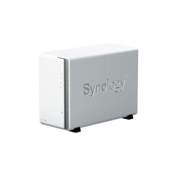 NAS SYNOLOGY  X 2HD 3.5"/2.5" SATA2/3-NO HD-4-CORE -DDR4 1GB-1P GIGA-2P USB3.2-S