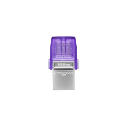 FLASH DRIVE "MICRODUO" USB3.2+USB-C 128GB KINGSTON  READ: 200MB/S