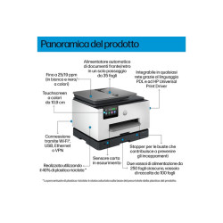 STAMPANTE HP MFC INK OFFICEJET PRO 9130B  4IN1 A4 39PPM F/R ADF WIFI-BT-USB-LAN