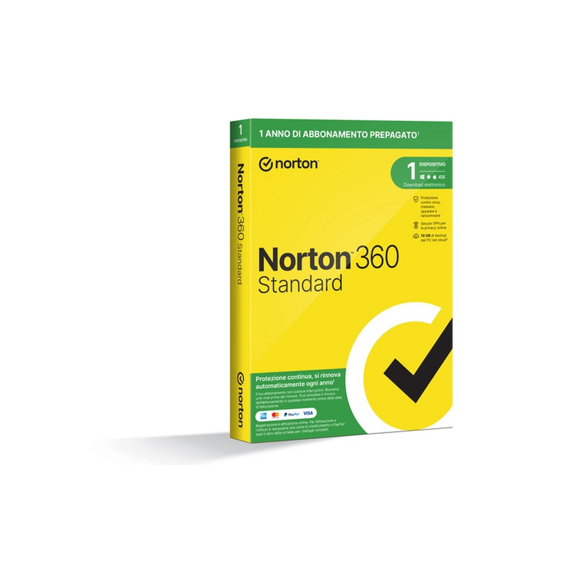 NORTON BOX 360 STANDARD 2026 --1 DISPOSITIVO () - 10GBACKUP FINO:04/09