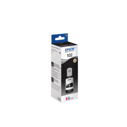 FLACONE EPSON 102  NERO 127ML PER ECOTANK ET-2700 ET-2750 ET-3750 ET-4750 ET-150