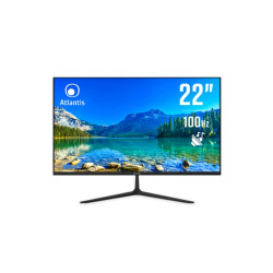 MONITOR ATLANTIS LCD FULL HD 22"  INGR.VGA/HDMI-FREQ.SINO 100HZ.CAVO HDMI INCL.-
