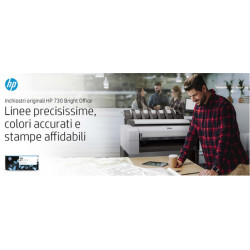 CARTUCCIA HP 730  GIALLO DESIGNJET 130ML ADATTA A DESIGNJET, T1600, T1700, T2600