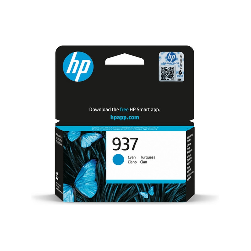 CARTUCCIA HP 937  CIANO 800PG