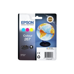CARTUCCIA EPSON 267 "MAPPAMONDO"  3COLORI PER WORKFORCE WF-100W