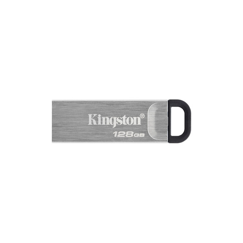 FLASH DRIVE USB3.0 128GB KINGSTON  KYSON METAL CASE SILVER