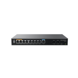 Grandstream GWN7003 - Wired Router, 2x SFP, 9x GbE WAN/LAN, 1x PoE-In, 2x PoE-Ou