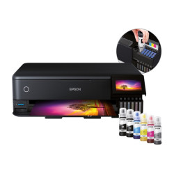 STAMPANTE EPSON MFC INK ECOTANK ET-8550  A3+ 6INK 32PPM 3IN1 LCD, STAMPA F/R A4,
